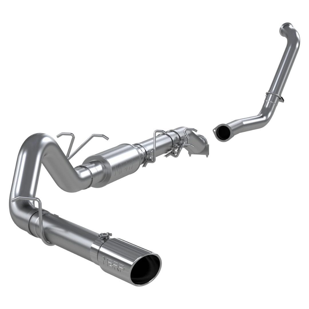 S6206AL 4" Turbo-Back Exhaust (S6206AL), Single Side Exit, Street Profile, Armor Lite - Image 1