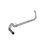 5" Turbo-Back Exhaust (S62220SLM), Single Side Exit, Race Profile, No Muffler