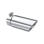 3.5" Inlet Tip (T5110), T304 Stainless Steel, Dual Wall, Angle Cut