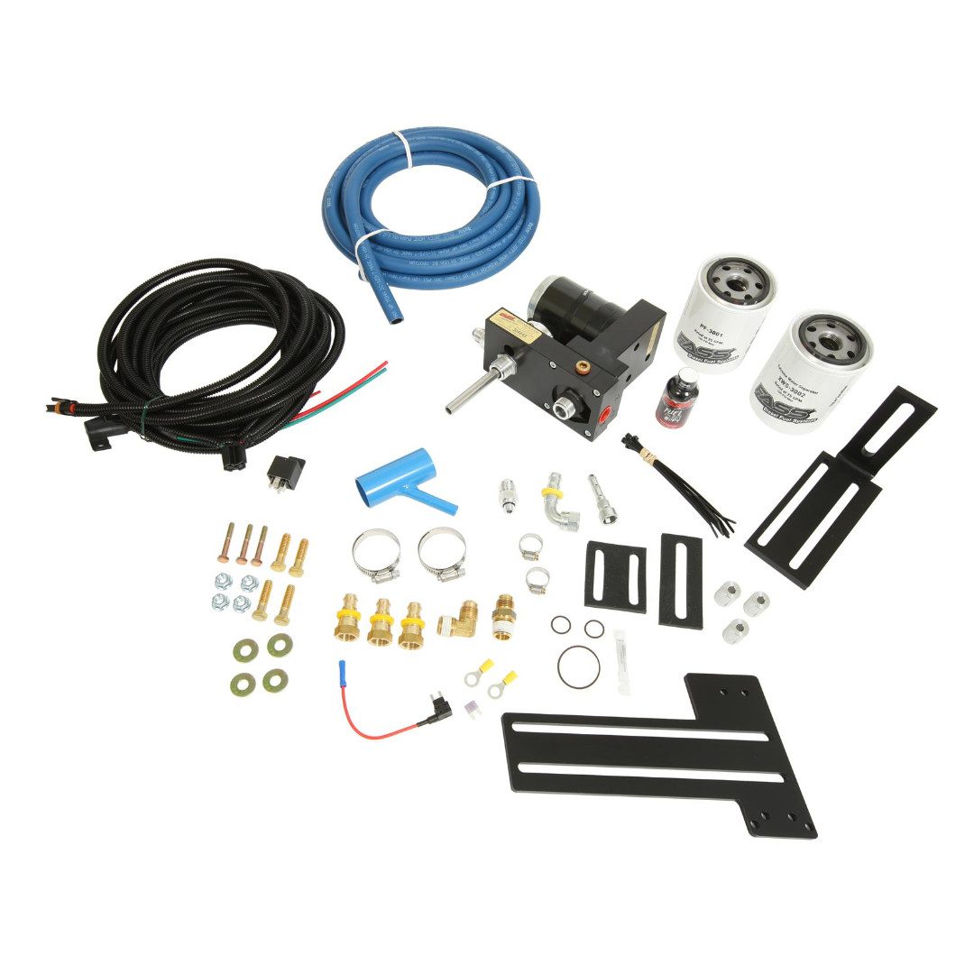 TSD08165G FASS Titanium Signature Series Diesel Fuel System TSD08165G 165GPH (16-18 PSI) for Dodge RAM Cummins 5.9L 1998.5-2004, 600-900hp - Image 1