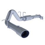 MBRP 4" Cat Back, Single Side (Stock Cat) Exit, Aluminum (S6208AL) for 2003-2007 Powerstroke 6.0L EC/CC
