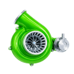 KC Turbo KC300x G3 Stage 1 Turbo - Bright Green Finish (302676-Grn) For EARLY 1999 Powerstroke 7.3L