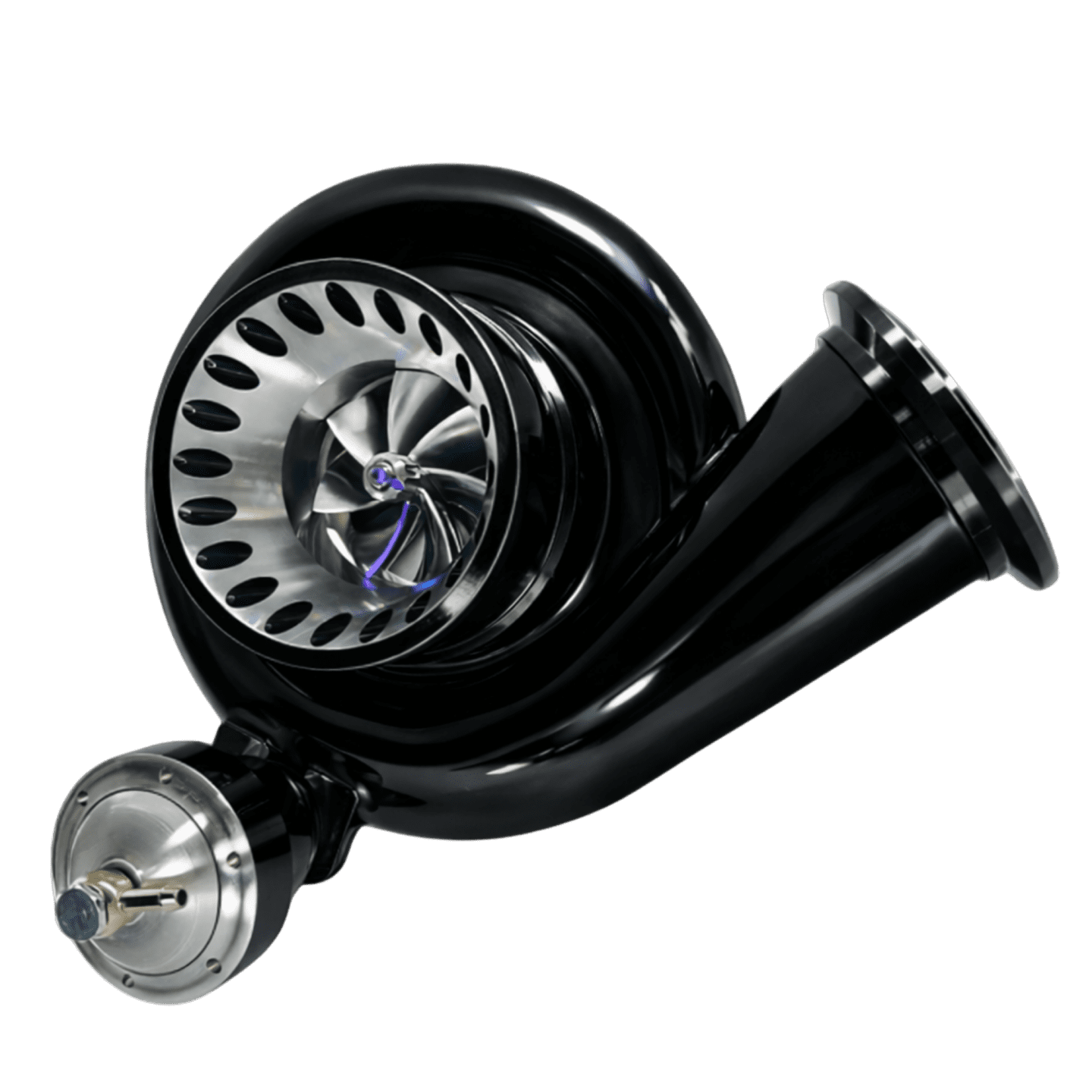 Untitled design (13) KC Turbo KC300x G3 Stage 1 Turbo - Jet Black Finish (302523-Blk) For Late 1999-2003 Powerstroke 7.3L - Image 1