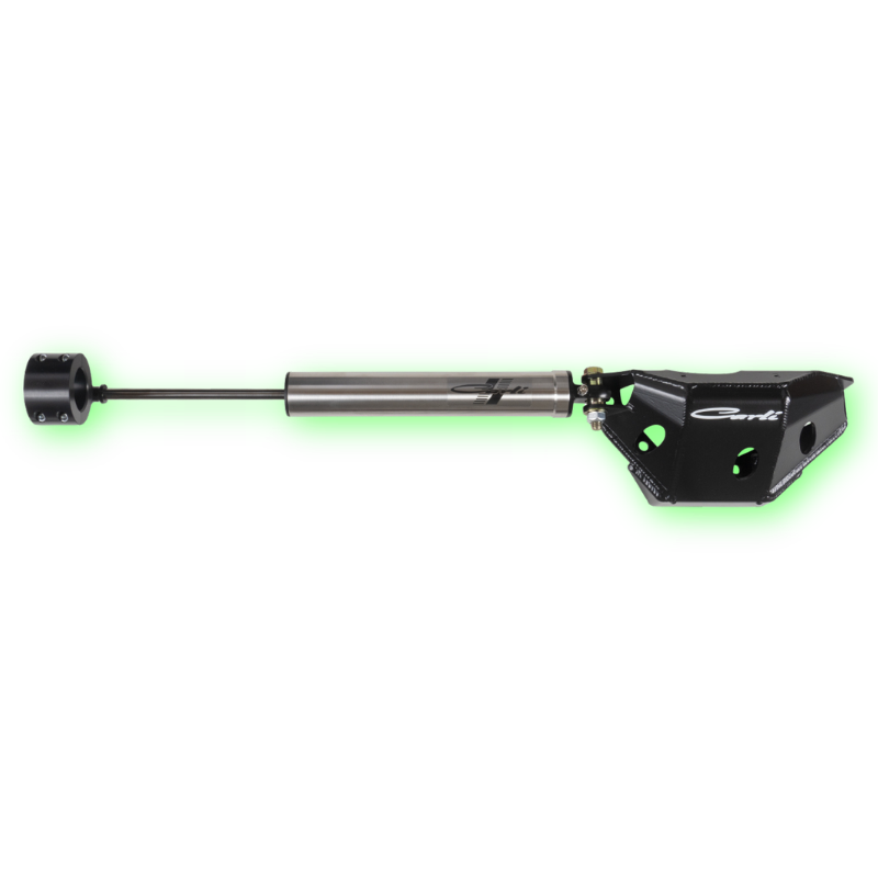 Untitled design (13) Carli LOW MOUNT STEERING STABILIZER KIT – WITH DIFFERENTIAL GUARD 4x4 (CS-FLMSS-05) for 2005-2022 Powerstroke 6.0L / 6.4L / 6.7L - Image 1