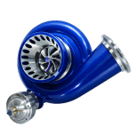 KC Turbo KC300x G3 Stage 2 Turbo - Royal Blue Finish (302524-Blu) For Late 1999-2003 Powerstroke 7.3L