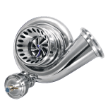 KC Turbo KC300x G3 Stage 3 Turbo - Polished Finish (302615-Pol) For Late 1999-2003 Powerstroke 7.3L