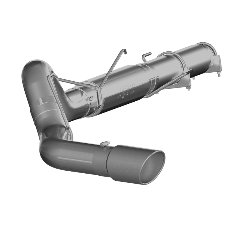 Untitled design (19) MBRP 5" Cat-Back Exhaust Armor Lite, Race Profile, Single Side Exit, T304 Stainless Steel Tip "600/610" (S61180AL) for 2004-2007 Cummins 5.9L - Image 1