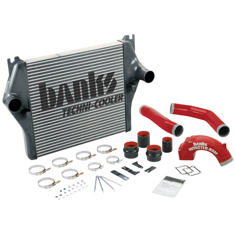 Untitled design (2) Banks Intercooler Upgrade Monster-Ram® intake elbow and Boost Tubes (25980) for 2003-2005 Cummins 5.9L - Image 1