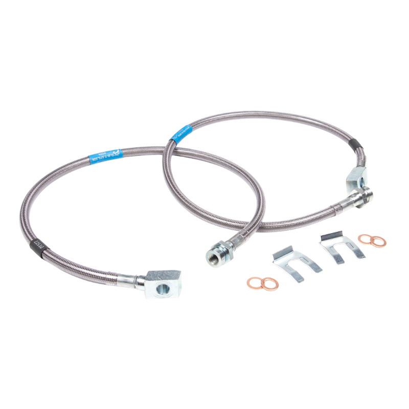 Untitled design - 2026-06-23T120820.112 BDS Front Brake Line Set | Stainless Steel | Fits 6 Inch Lift (BDS101001) for 1988-1998 Chevy/GMC Truck/SUV - Image 1