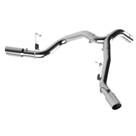 MBRP Exhaust S6168AL 4 inch filter back cool duals aluminised steel for 2013-2026 6.7 Cummins Ram 2500 3500 leaf spring