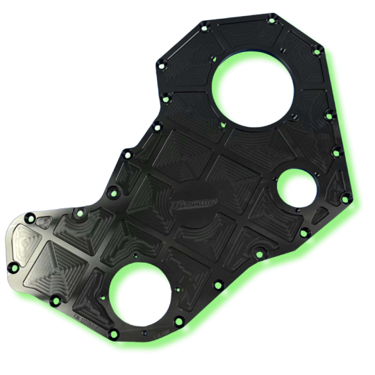 Keating Machine 12V Billet Timing Front Cover for 5.9L Cummins