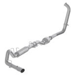 MBRP 4" Turbo-Back Exhaust Single Side Exit, Street Profile, Armor Lite (S6206AL) for 2003-2007 6.0L EC/CC