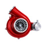 KC Turbo KC300x G3 Stage 1 Turbo - Fire Truck Red Finish (302676-Rd) For EARLY 1999 Powerstroke 7.3L