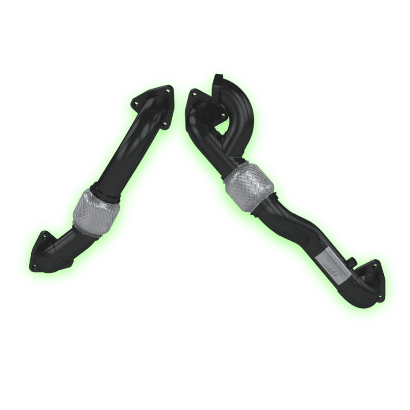 Untitled design (62) MBRP 4" Heavy Duty Up-pipe Kit AL, Installer Series (FAL2761) for 2008-2010 Powerstroke 6.4L - Image 1