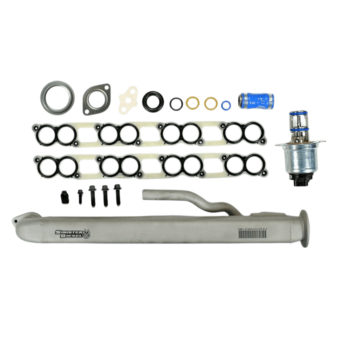 Untitled design (7) Sinister Diesel Full Replacement EGR (SDFES6004) for 2004.5-2007 Powerstroke 6.0L - Image 1