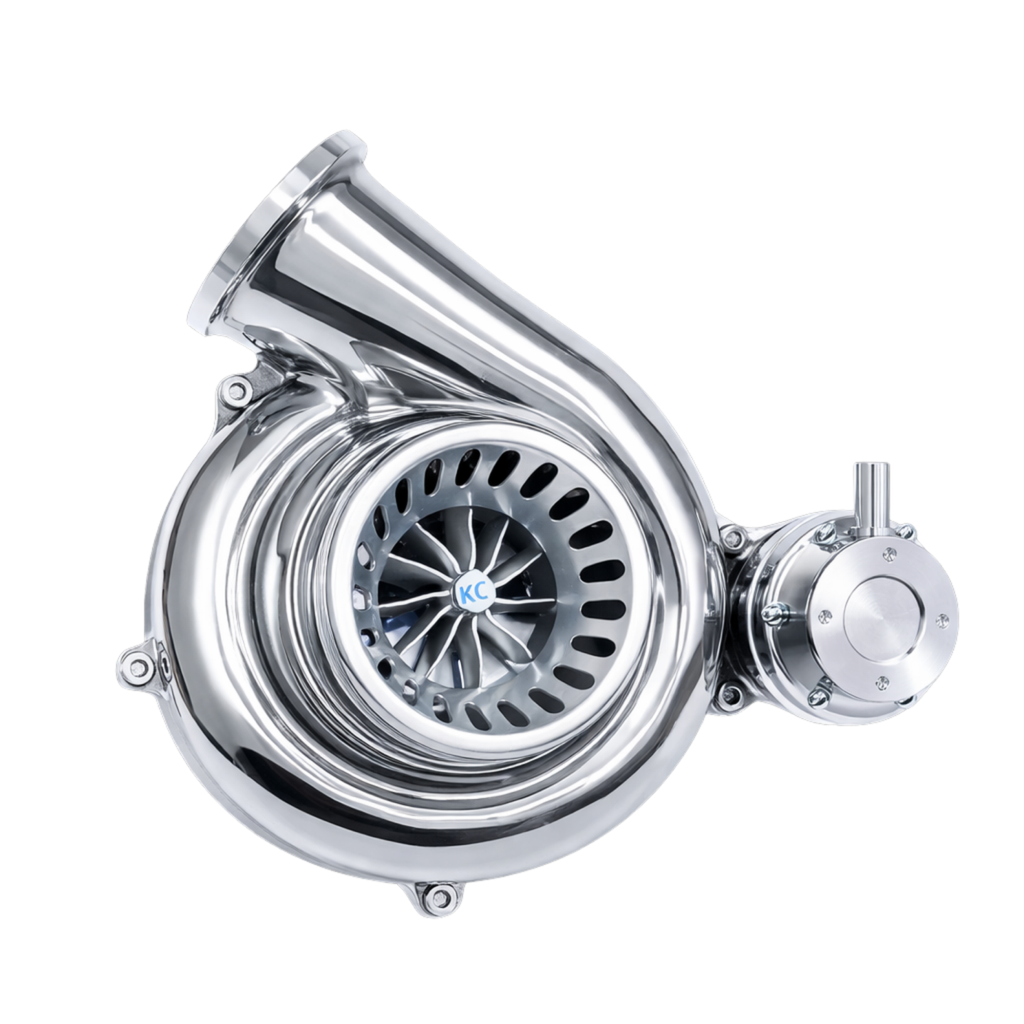 Untitled design (7) KC Turbo KC300x G3 Stage 2 Turbo -Polished Finish (302677-Pol) For EARLY 1999 Powerstroke 7.3L - Image 1