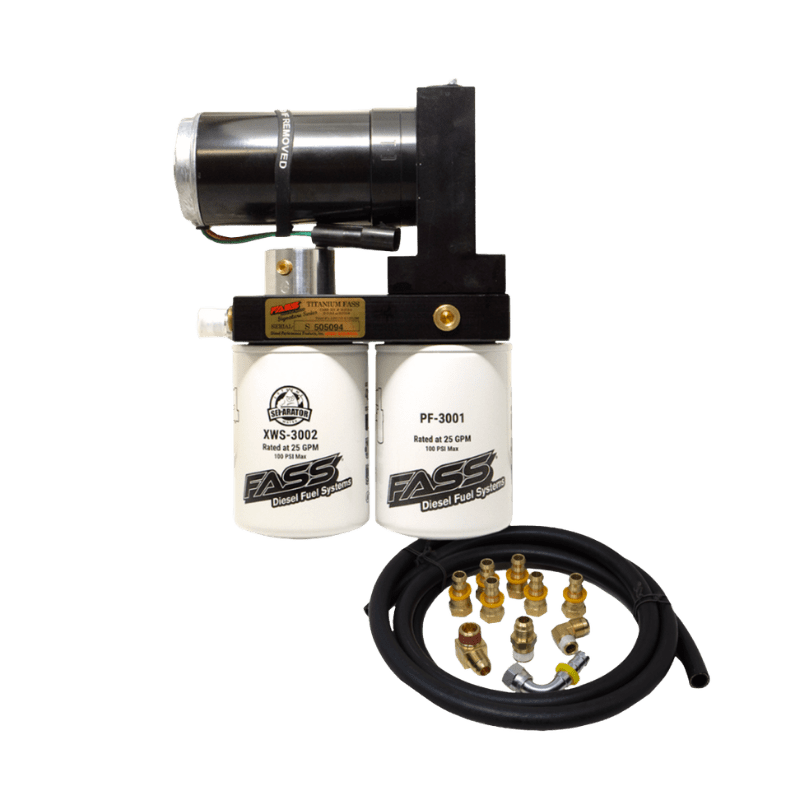 Untitled design (9) FASS Titanium Signature Series 140GPH Fuel System (TSF15180F140G) for 2000-2005 Powerstroke 6.0L & 7.3L Excursion - Image 1