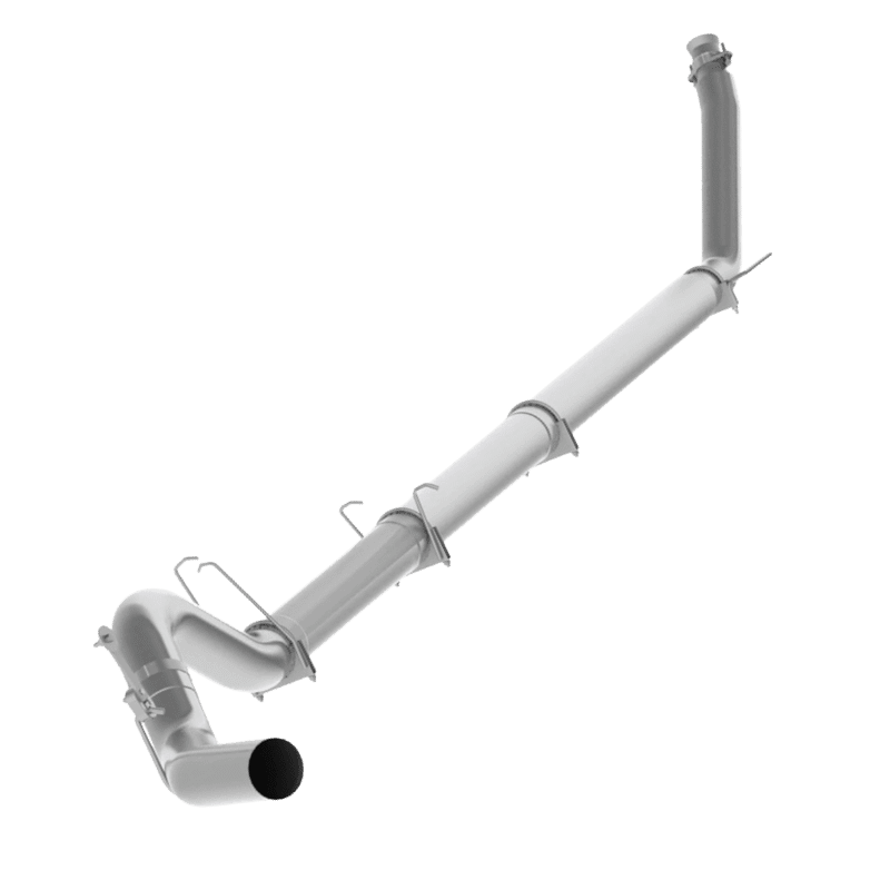 Untitled design (92) MBRP 5" Turbo Back, Single Side Exit, No Muffler, T409 (S61120SLM) for 1994-2002 Cummins 5.9L - Image 1