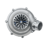 KC Whistler Stage 1 turbo installed on a 6.7L Powerstroke truck