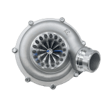 KC Whistler Stage 1 turbo installed on a 6.7L Powerstroke truck