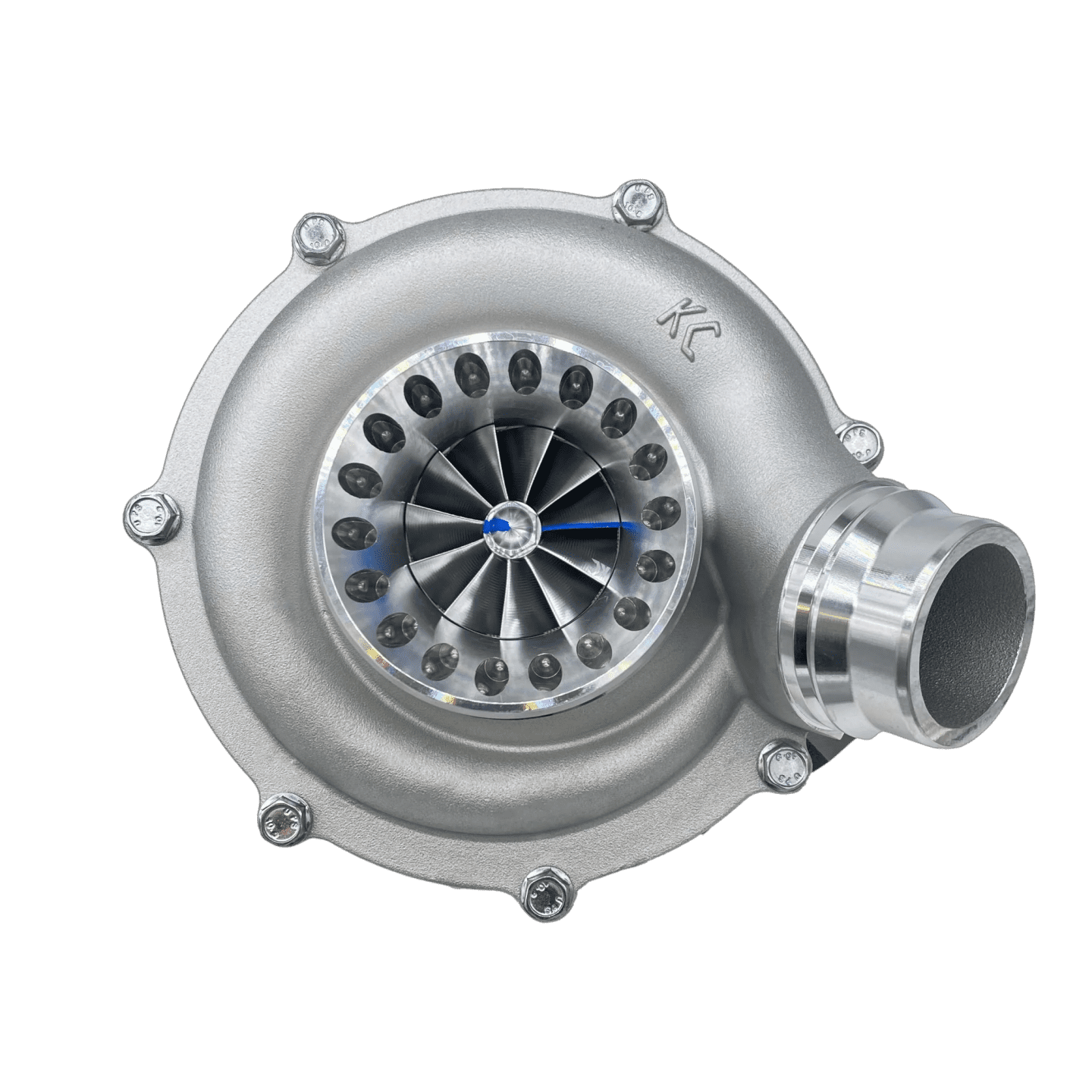 KC Whistler Stage 1 turbo installed on a 6.7L Powerstroke truck KC Whistler Stage 1 turbo installed on a 6.7L Powerstroke truck