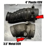 KC Turbo TP38r Stage 3 Dual Ball Bearing Turbo - Standard Finish (300277) For 1994-1998 Powerstroke 7.3L OBS - Image 2