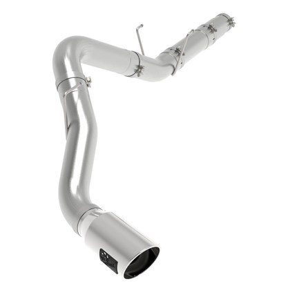 aFe Power ATLAS 5 inch DPF back exhaust system 49-02078-P for 2019-2024 Cummins 6.7L short bed