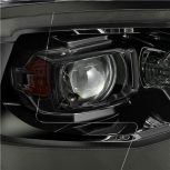 AlphaRex LUXX-Series LED Projector Headlights Alpha-Black (880540) For 2010-2018 Cummins 6.7L - Image 6