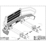 Ranch Hand Sport Series Winch Ready Front Bumper W/ Grille Guard (FBF115BLR) Fits Select 11-16 Powerstroke 6.7L - Image 7
