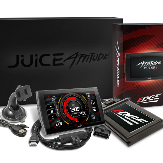 Edge Juice with Attitude CTS3 Cummins tuner with touchscreen monitor