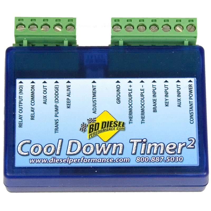 cool-down-timer-kit-v2-0_800x800 BD Diesel Cool Down Timer Kit v2.0 (1081160) for 1994-2005 Cummins 5.9L, 1994-2018 Powerstroke 7.3L/6.0L/6.4L/6.7L w/o Push button start & 2001-2014 Duramax 6.6L - Image 1