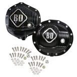 BD Diesel Front and Rear Differential Cover Pack 1061829 for 2013-2018 Dodge Cummins 6.7L