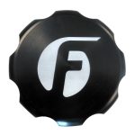 Fleece Black Billet Oil Cap Cover (FPE-OC-CR-F) for 2003-2024 Cummins 5.9L / 6.7L