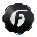 Fleece Black Billet Oil Cap Cover (FPE-OC-CR-F) for 2003-2024 Cummins 5.9L / 6.7L
