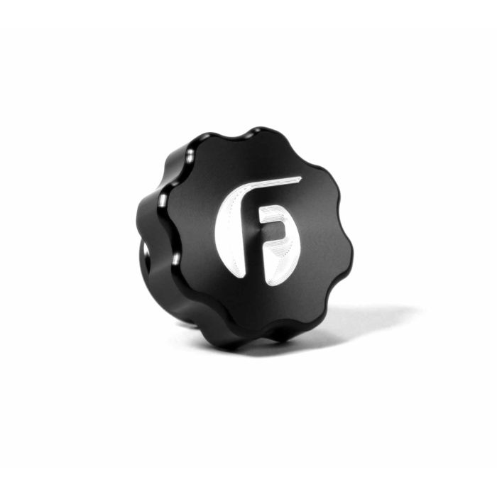 fpe-dmax-oc-blk_1 Fleece Performance Billet Oil Cap Black (FPE-DMAX-OC-BLK) for 2001-2016 Duramax LB7 / LLY / LBZ - Image 1