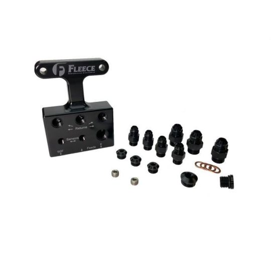 Fleece Fuel Distribution Block - 3rd Gen (FPE-FFD-RF-3G) for 2003-2007 Cummins 5.9L