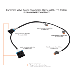 Fleece Valve Cover Conversion Harness (FPE-HAR-CUMM-VC-ADPT-LATE) for 2006-2018 Cummins 5.9L / 6.7L - Image 2