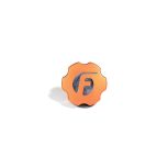 Fleece Orange Billet Oil Cap Cover (FPE-OC-CR-F-ORG) for 2003-2018 Cummins 5.9L / 6.7L - Image 2