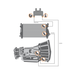 Fleece Transmission Cooler Line Set (FPE-TL-LML-1516) for 2015-2016 Duramax LML - Image 3