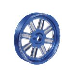 Fleece Blue Dual Pump Spoke Pulley (FPE-34211-BLU-SPK) for 2003-2018 Cummins 5.9L / 6.7L