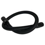 Fleece 39.50" Coolant Bypass Hose - Black Nylon Braided (FPE-CLNTBYPS-HS-12V-BLK) for 1994-1998 Cummins 5.9L