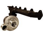 BD Diesel Iron Horn Turbo Manifold Package - Wheel Size-S366SXE/80 1.0 AR (1045297) for 2007-2018 Cummins 6.7L - Image 3