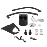 Mishimoto 6.7L Baffled Oil Catch Can Kit (MMBCC-F2D-17BE) fits 2017-2021 Powerstroke 6.7L