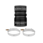 Mishimoto 6.4L Hot-Side Intercooler Lower Boot (MMBK-F2D-08HL) fits 2008-2010 Powerstroke 6.4L