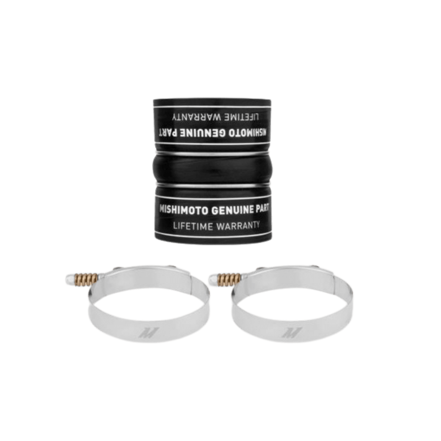 mmbk-f2d-08hu_1_2_3o6xueuwvurura9z Mishimoto 6.4L Cold-Side Intercooler Lower Boot (MMBK-F2D-08CL) fits 2008-2010 Powerstroke 6.4L - Image 1