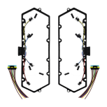 Mishimoto Glow Plug Harness and Valve Cover Gasket Set (MMGH-F2D-98) fits 1999-2003 Powerstroke 7.3L - Image 4