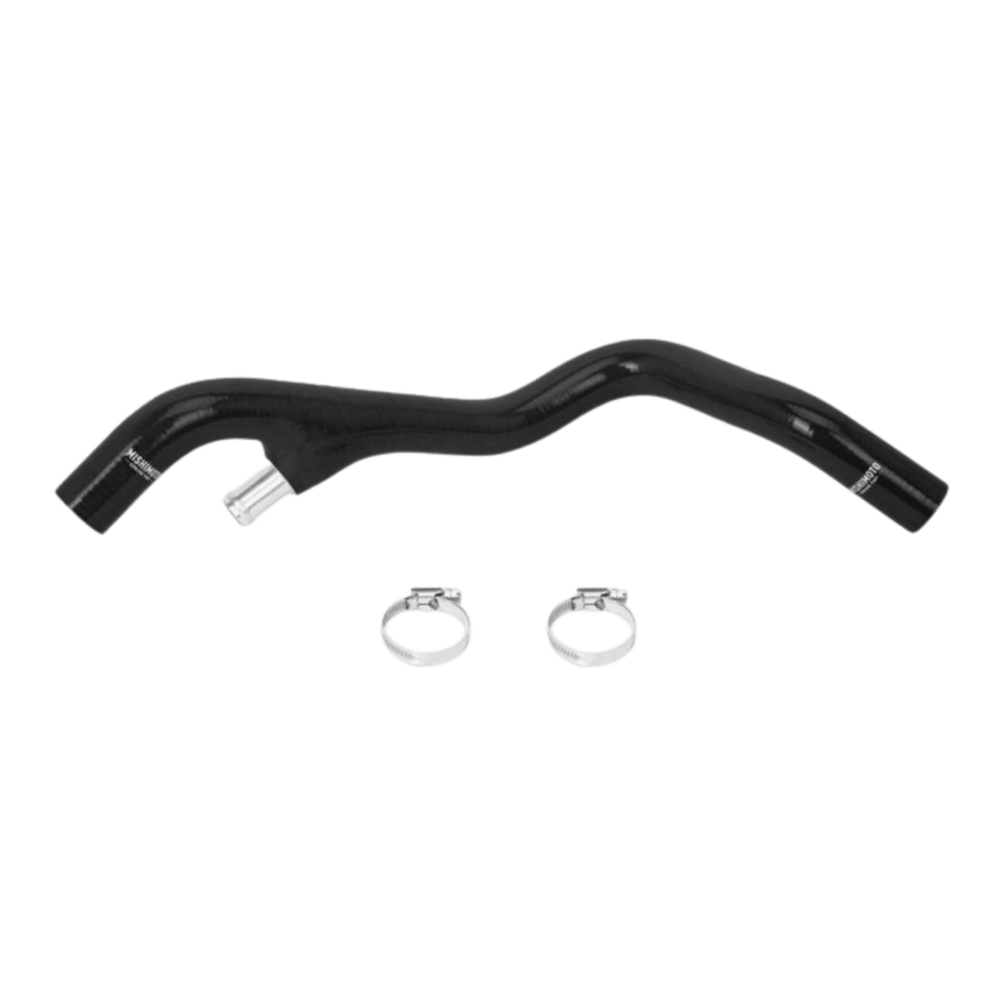 mmhose-f2d-03ebk_2_kqcusfzwdiudstlj Mishimoto Lower Overflow Hose Black (MMHOSE-F2D-03EBK) fits 2003-2004 Powerstroke 6.0L - Image 1