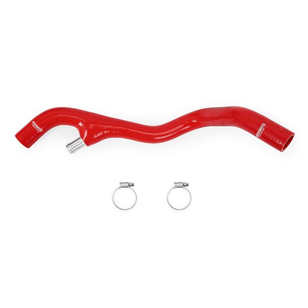 mmhose-f2d-03erd_1 Mishimoto Lower Overflow Hose Red (MMHOSE-F2D-03ERD) fits 2003-2004 Powerstroke 6.0L - Image 1