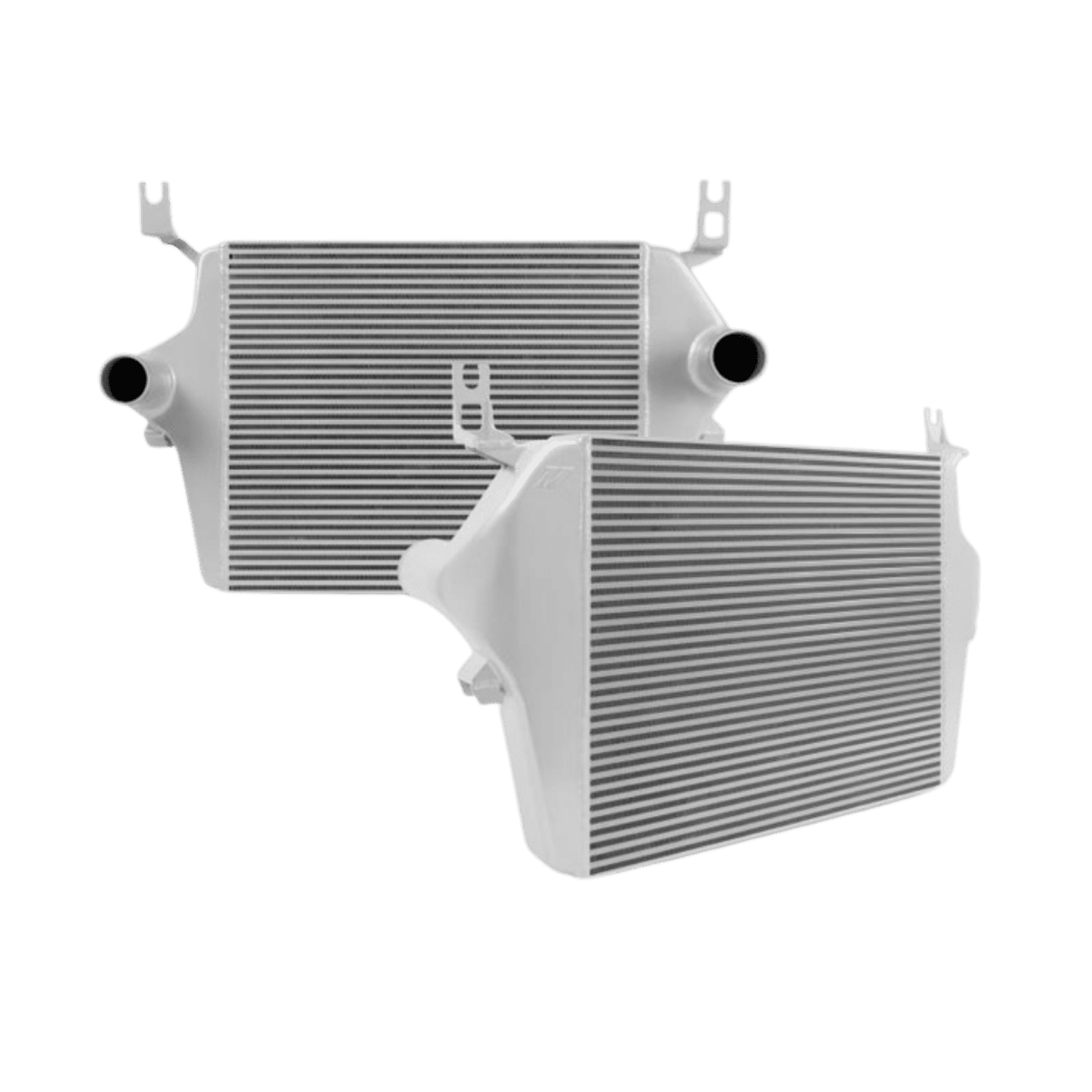 mmint-f2d-03sl_1_zajgweutvf8kbttq Mishimoto 6.0L Silver Intercooler (MMINT-F2D-03SL) for 2003-2007 Powerstroke 6.0L - Image 1