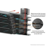 Mishimoto Transmission Cooler (MMTC-DMAX-01SL) fits 2001-2003 Duramax LB7 6.6L - Image 3